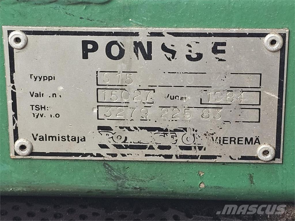Ponsse S15 Форвардери