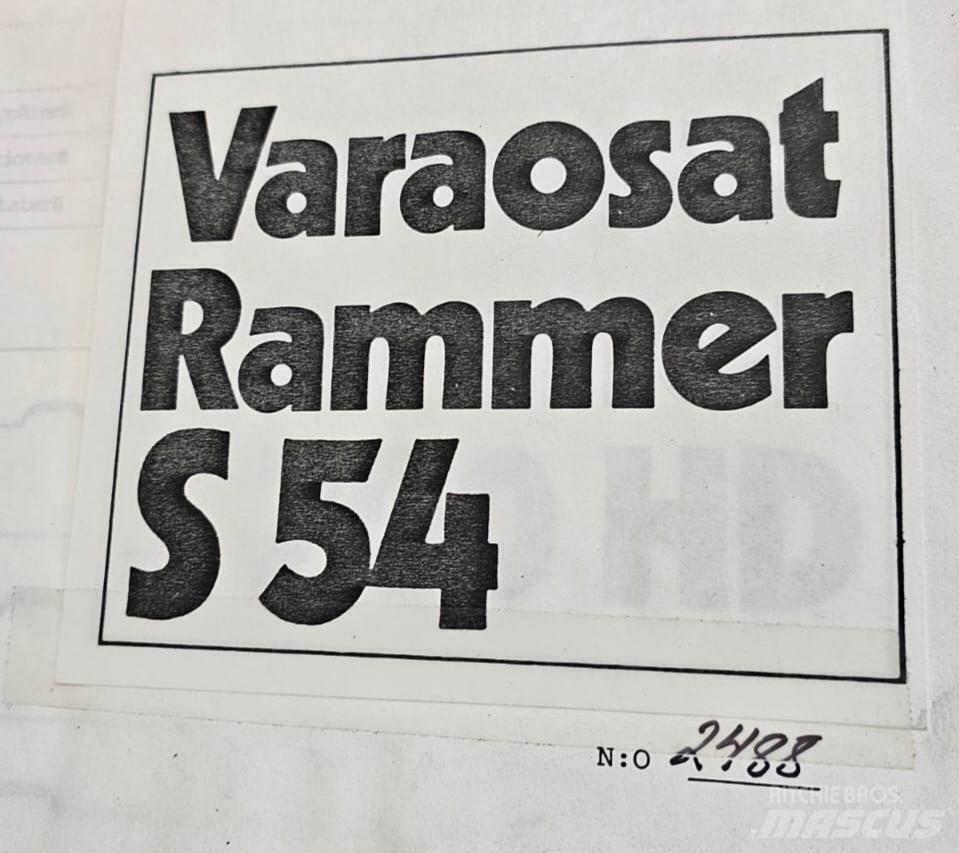 Rammer S54 Плуги