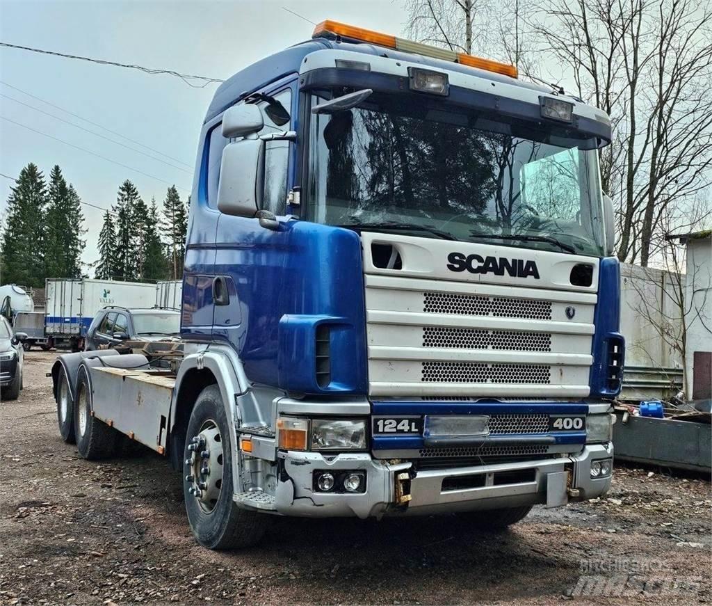 Scania 124 L 6x2 Вантажівки з гаковим підйомом