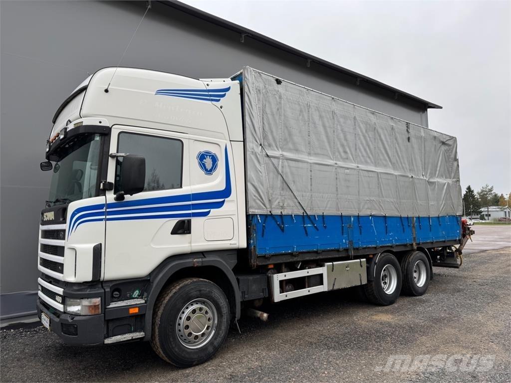 Scania 144G 6x2 Автокрани