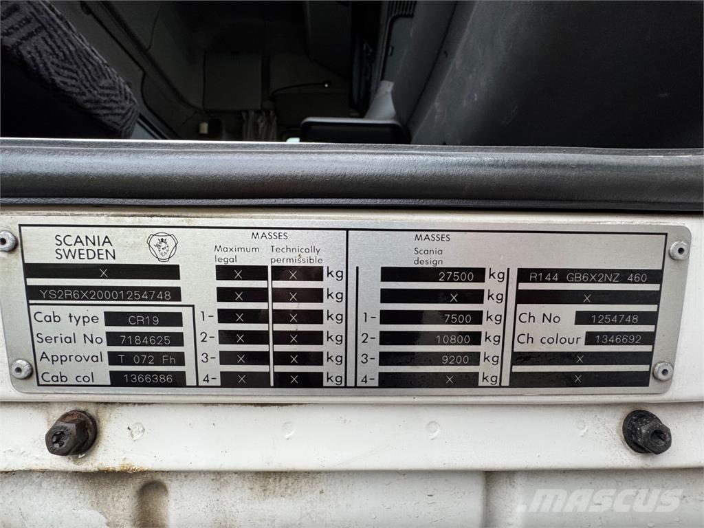 Scania 144G 6x2 Автокрани