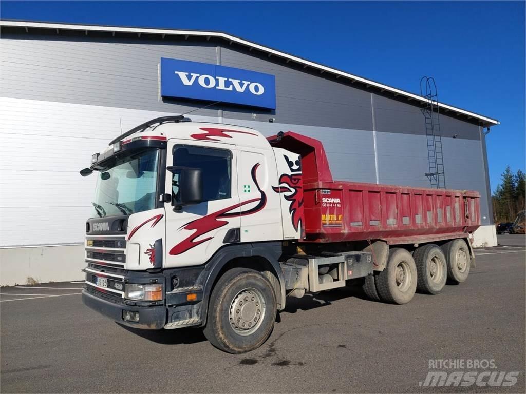 Scania P124 420hp Самоскиди