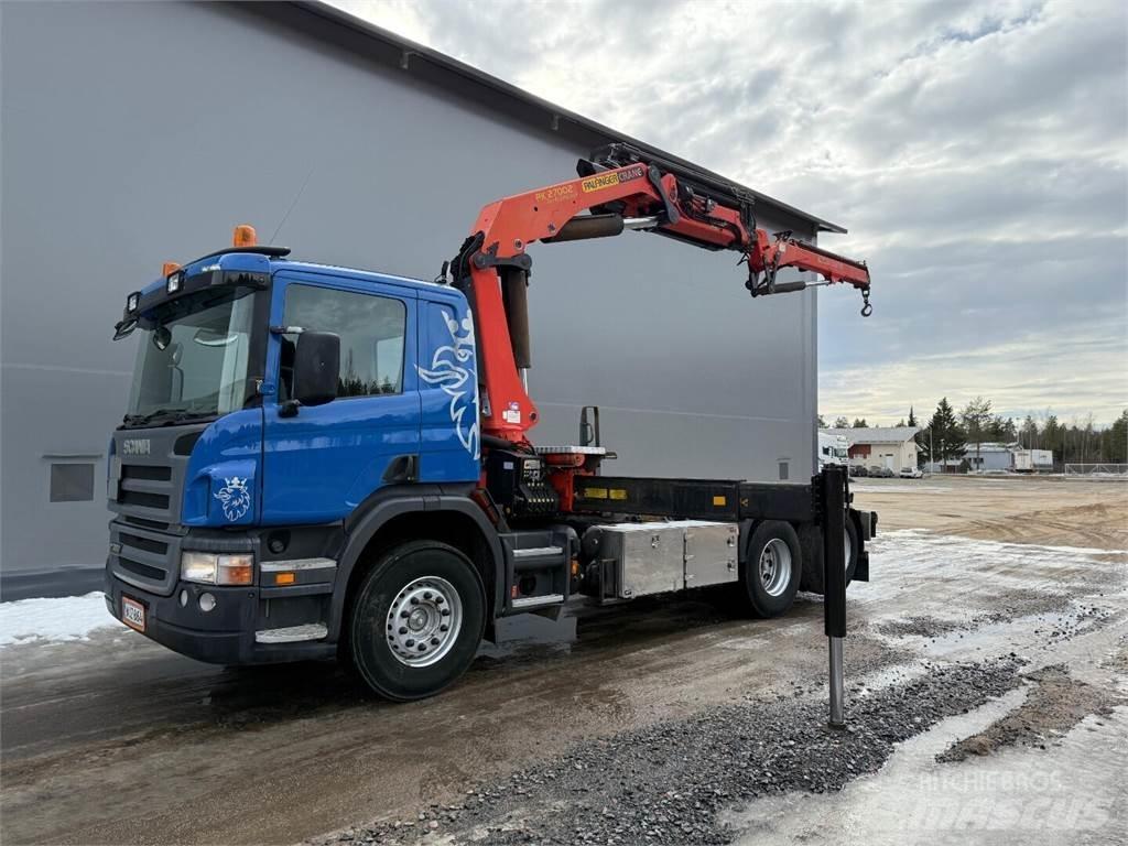 Scania p380 Автокрани