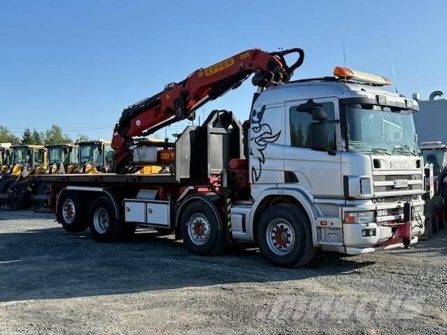 Scania R124G Автокрани