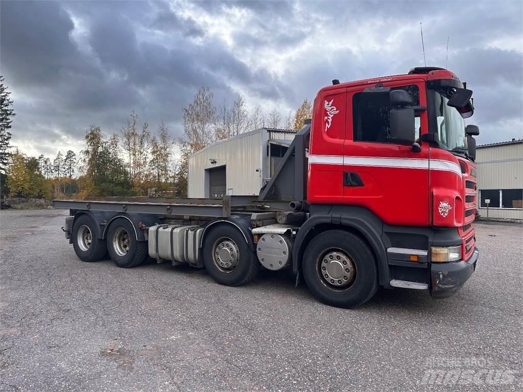Scania R500 8X4 Вантажівки з гаковим підйомом