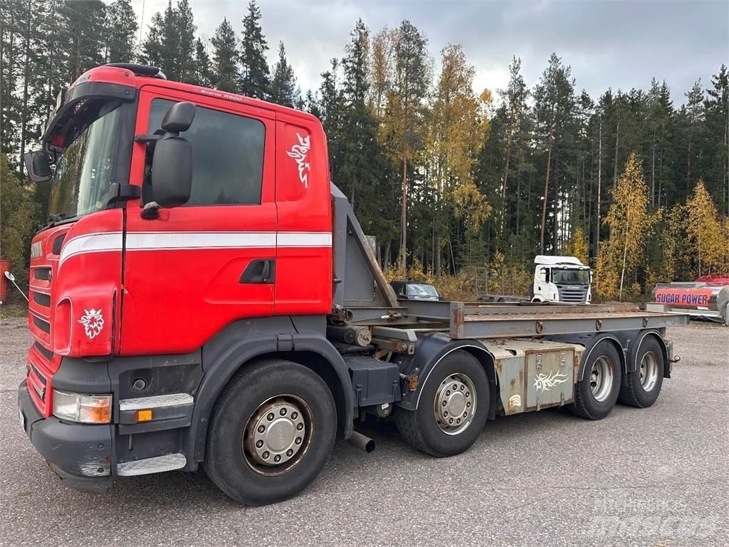 Scania R500 8X4 Вантажівки з гаковим підйомом