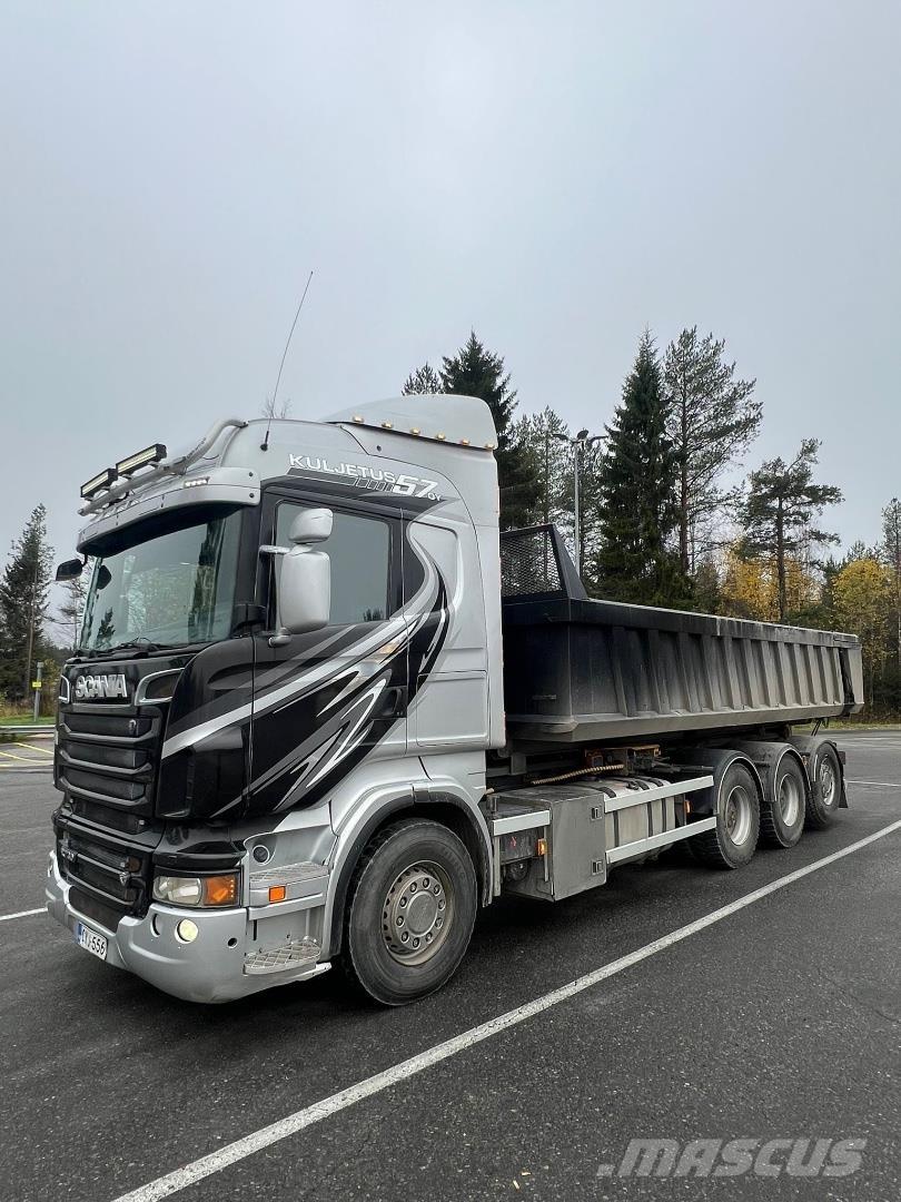 Scania R730 Вантажівки з гаковим підйомом