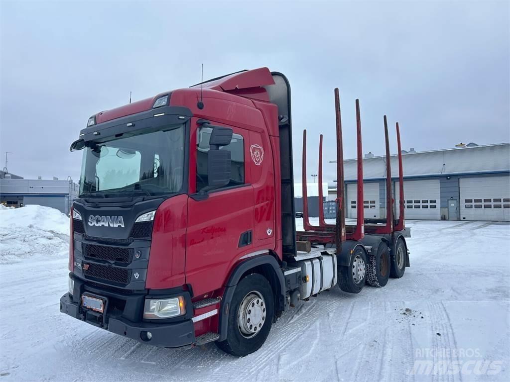 Scania R730 8x4 Лісовози