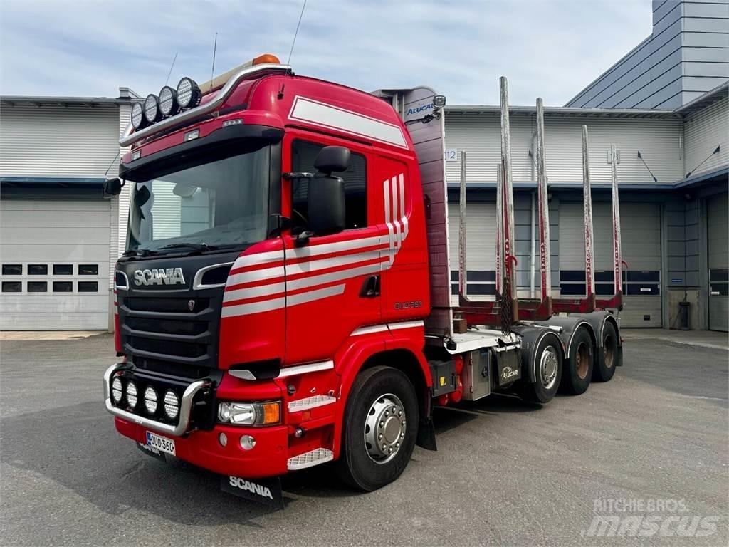 Scania R730 8x4 Лісовози