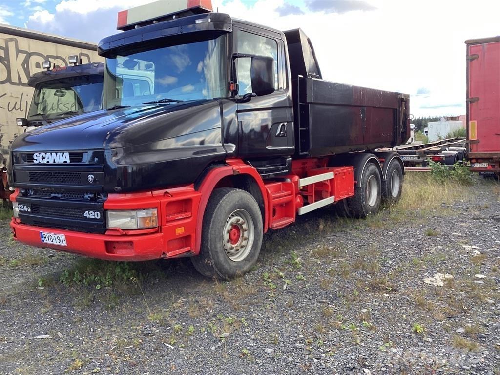 Scania T 124 Самоскиди