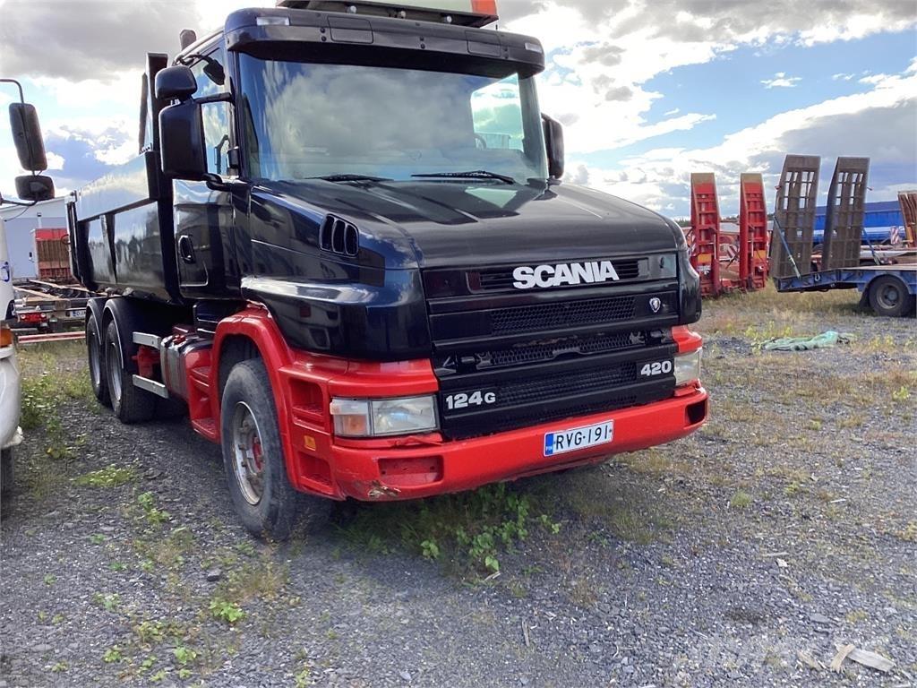 Scania T 124 Самоскиди