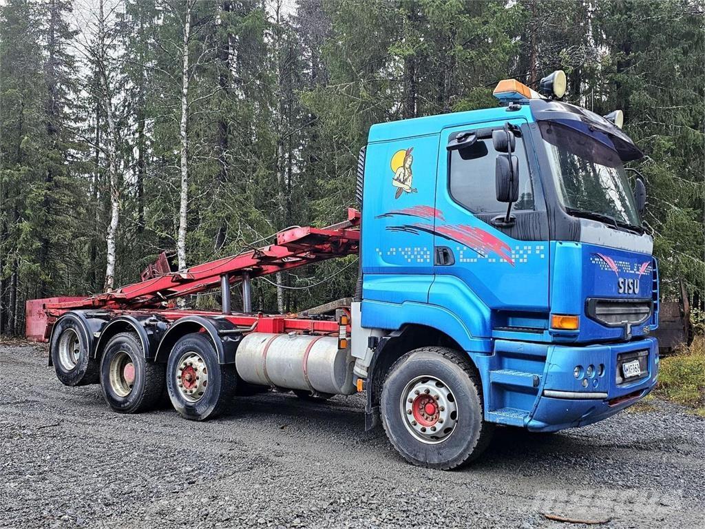 Sisu E12M 8X2 Вантажівки з гаковим підйомом