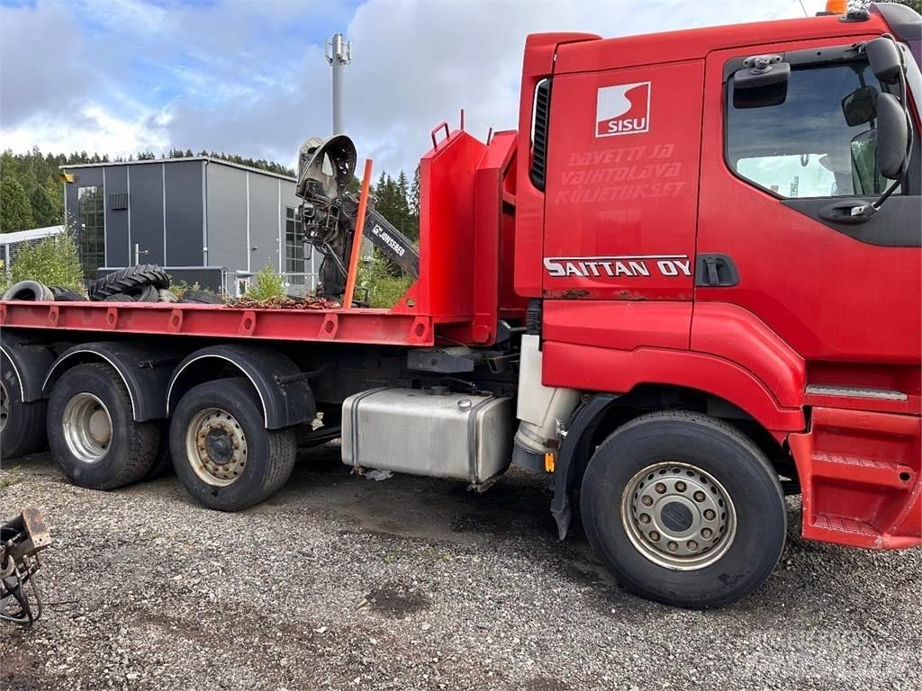 Sisu E14 8x2 Вантажівки з гаковим підйомом
