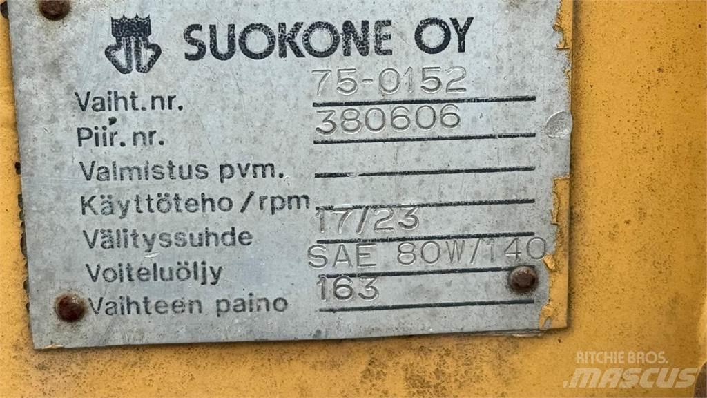 Suokone jyrsin Поглинальні борони / грунтові фрези