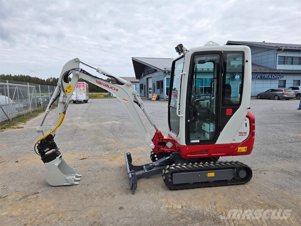 Takeuchi TB216 Міні-екскаватори < 7т