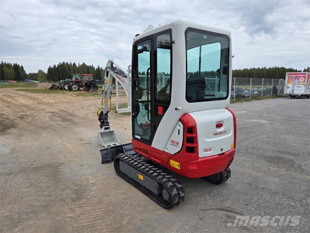 Takeuchi TB216 Міні-екскаватори < 7т