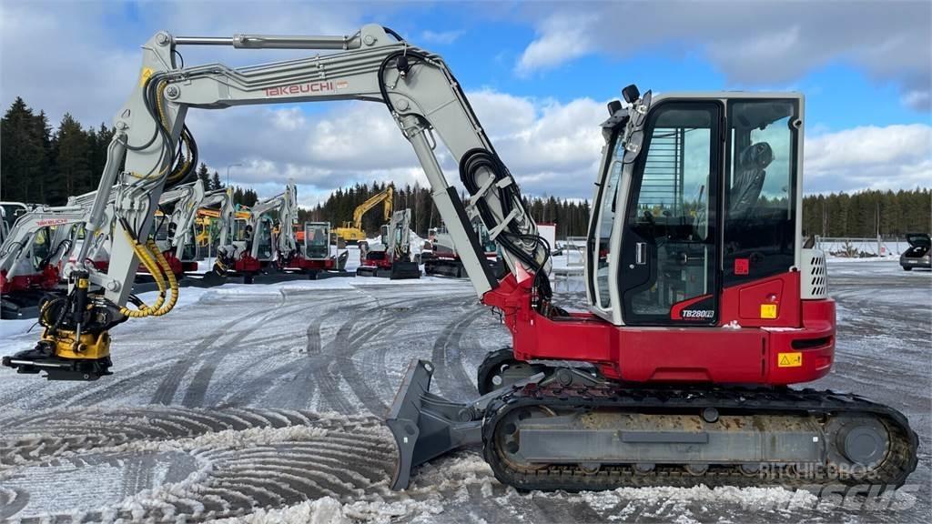Takeuchi TB280FR Середні екскаватори 7т. - 12т.