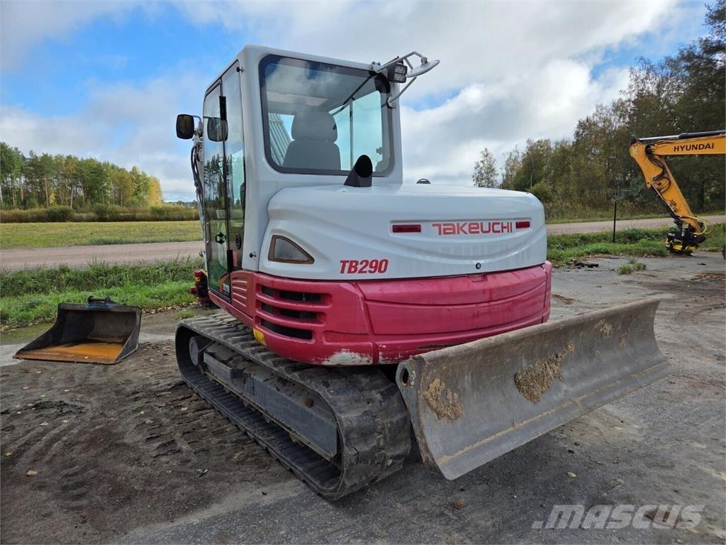 Takeuchi TB290 Середні екскаватори 7т. - 12т.