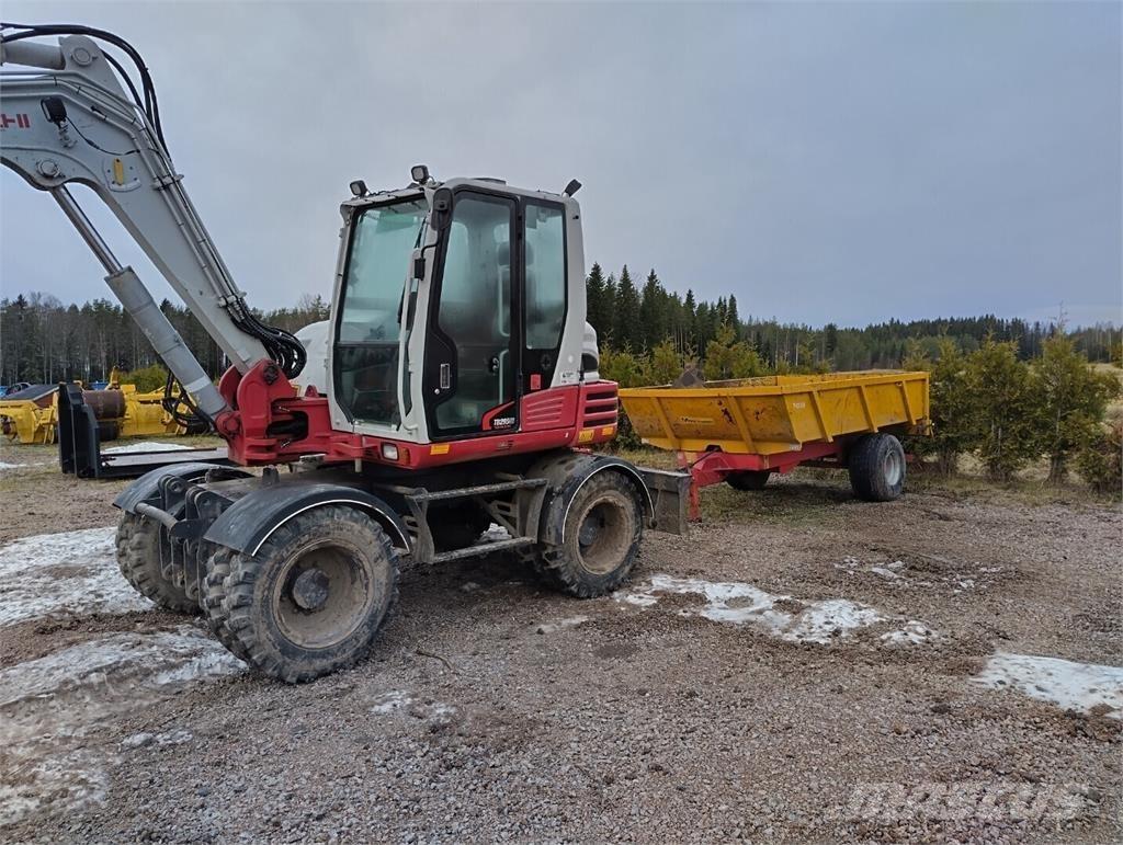 Takeuchi TB295W Колісні екскаватори