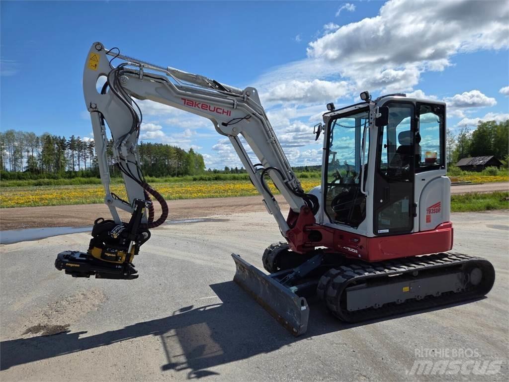 Takeuchi TB350R Міні-екскаватори < 7т