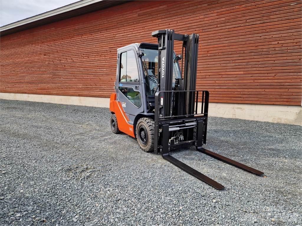 Toyota 02-8FGF25 Газові навантажувачі