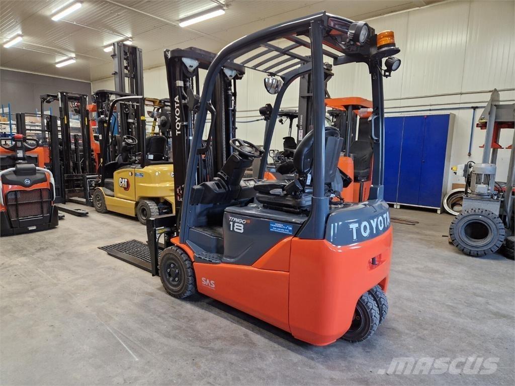 Toyota 8FBEK18T Електронавантажувачі