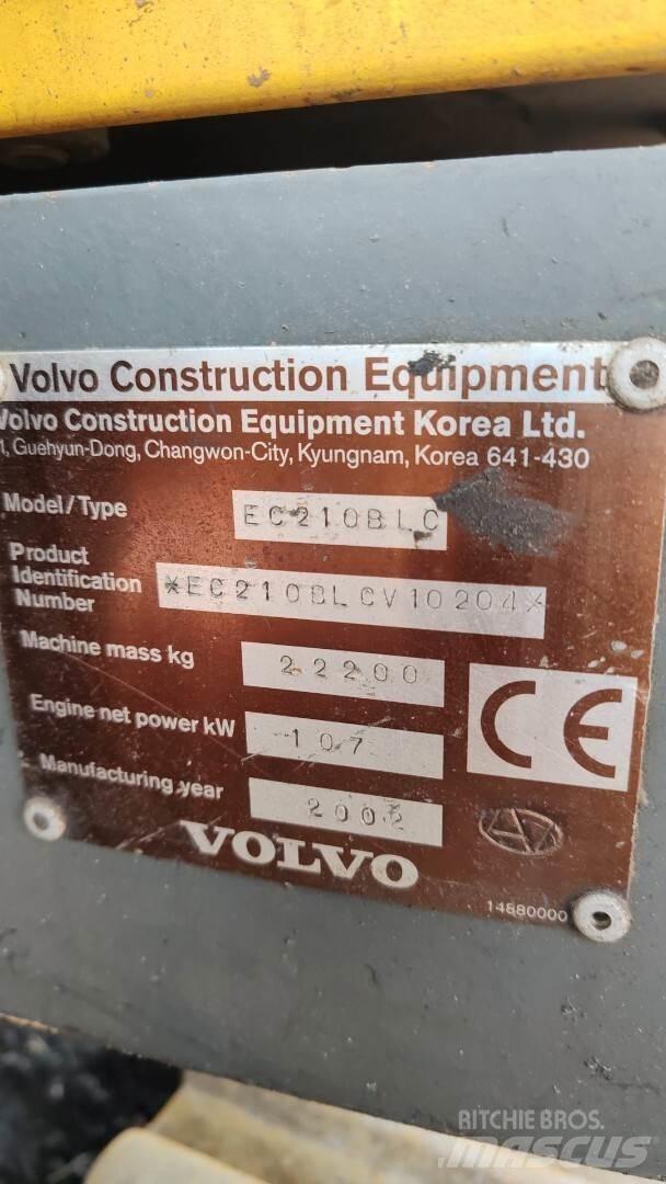 Volvo 210 B Гусеничні екскаватори