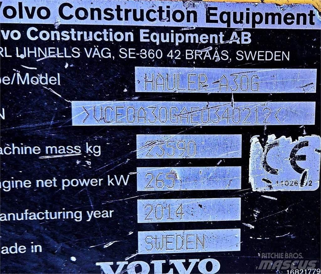 Volvo A30G Зчленовані самоскиди