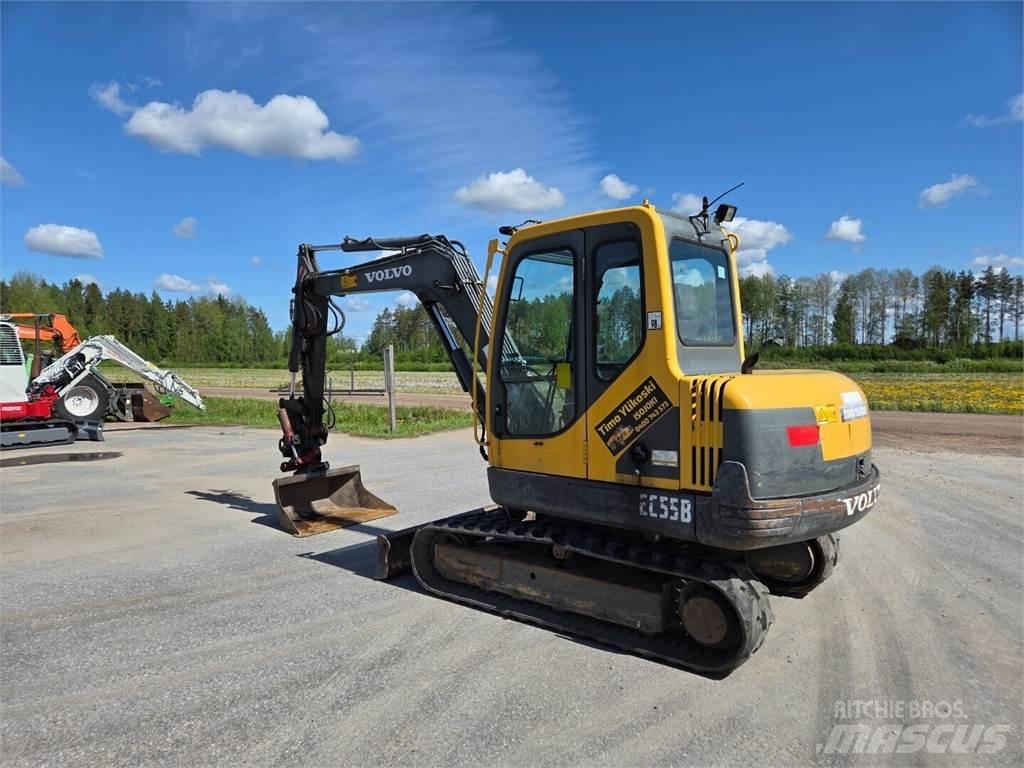 Volvo EC55B Міні-екскаватори < 7т