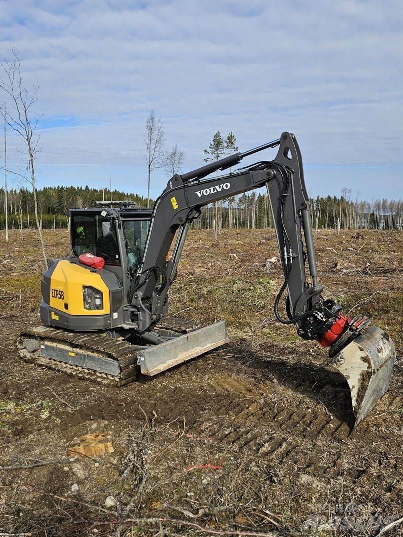 Volvo ECR 58 F Міні-екскаватори < 7т