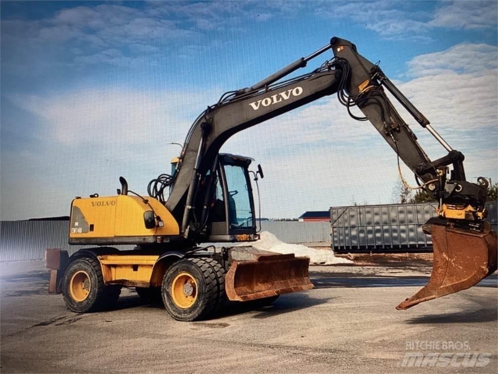 Volvo EW Колісні екскаватори