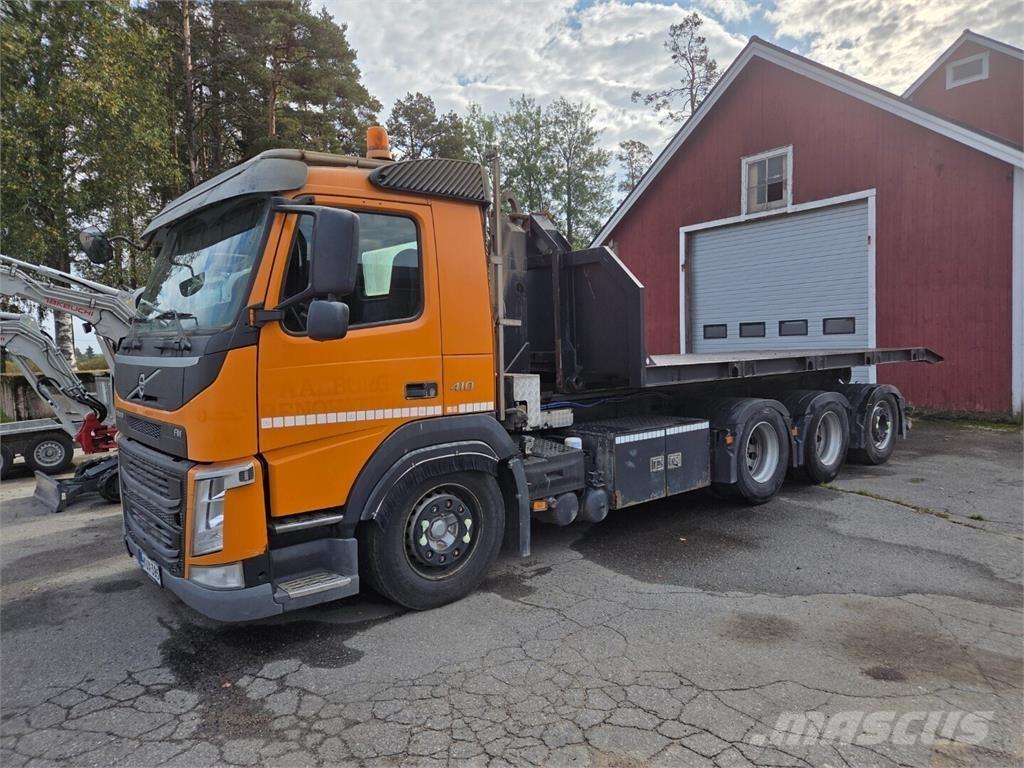 Volvo FM410 Euro6 Вантажівки з гаковим підйомом