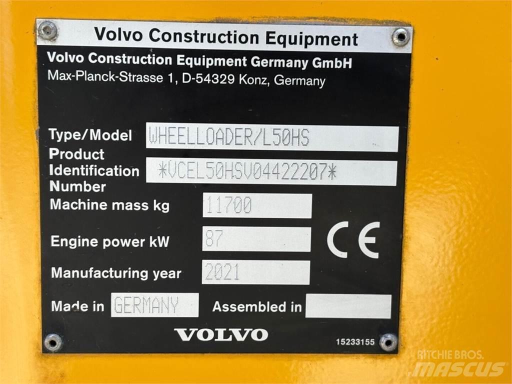 Volvo L 50 H S Фронтальні навантажувачі
