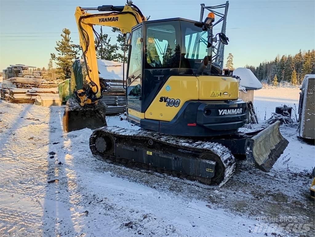 Yanmar SV100 Гусеничні екскаватори