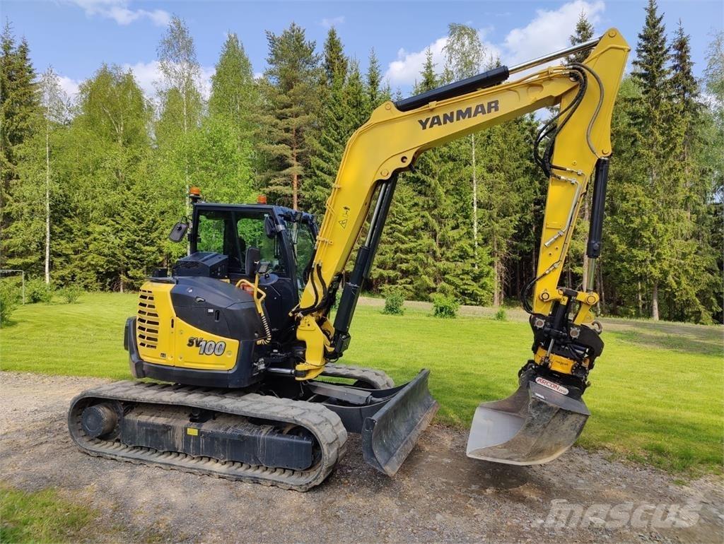 Yanmar SV100-2 Середні екскаватори 7т. - 12т.