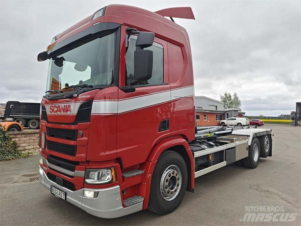Scania R500 Вантажівки з гаковим підйомом
