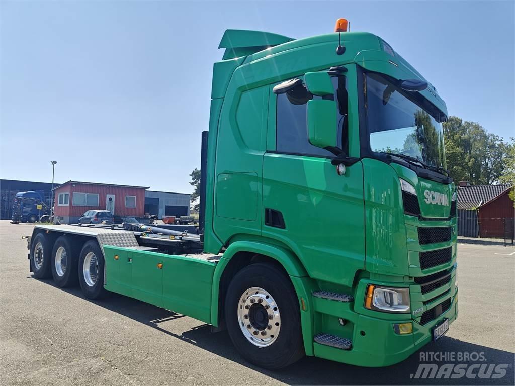 Scania R540 Вантажівки з гаковим підйомом