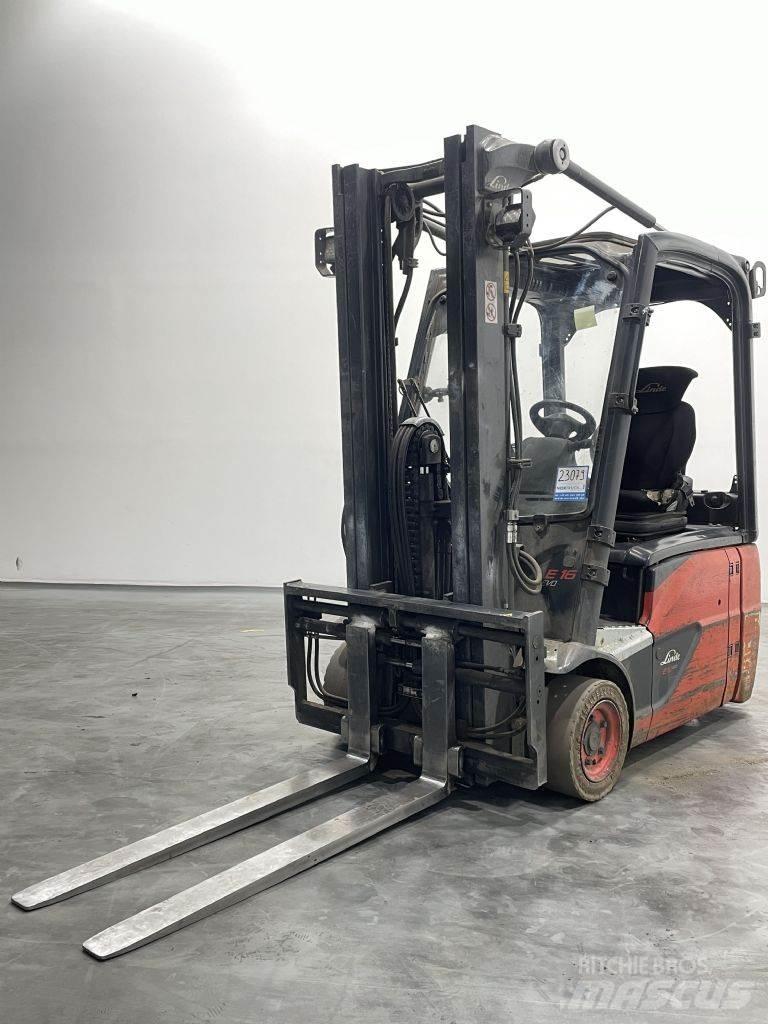 Linde E16-02-386 Електронавантажувачі