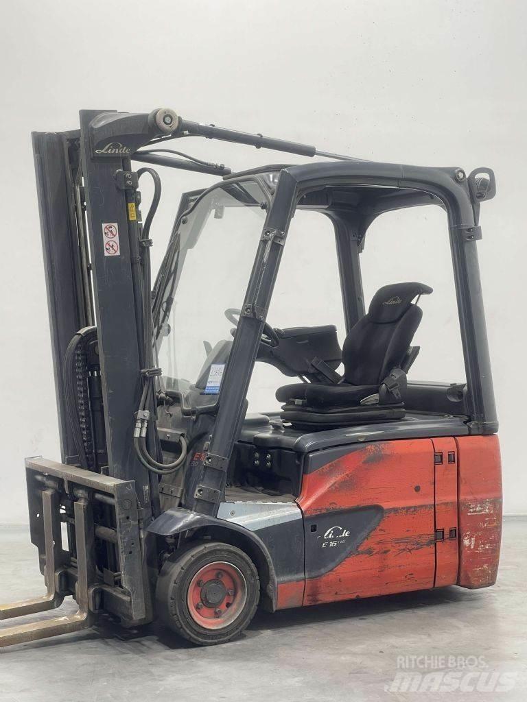 Linde E16-02-386 Електронавантажувачі