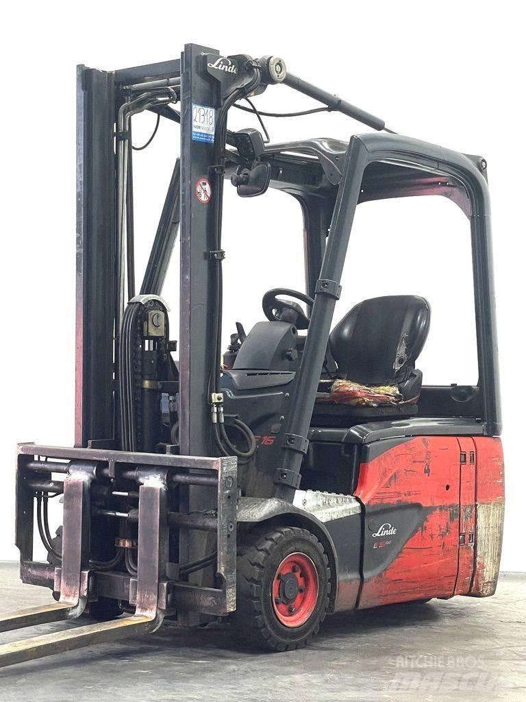 Linde E16-386-EVO Електронавантажувачі