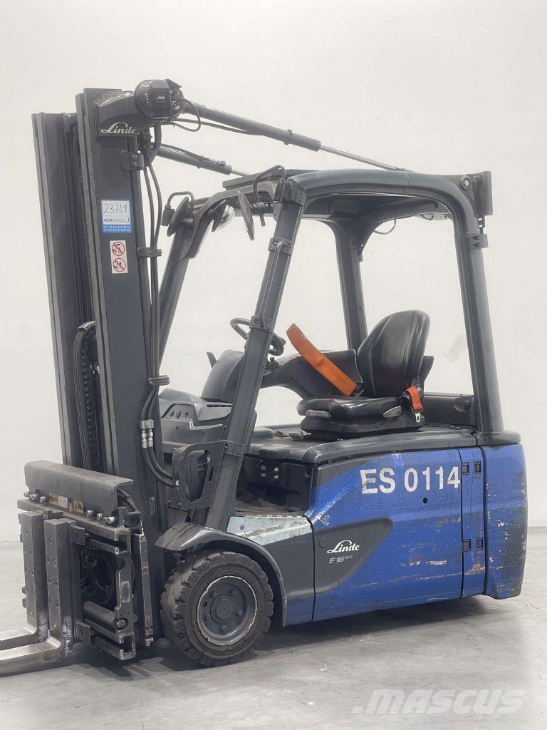 Linde E16L-02-386 Електронавантажувачі
