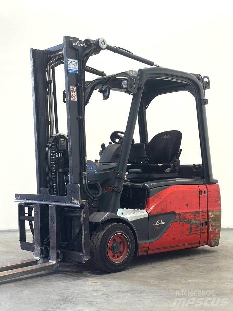 Linde E16L-386-EVO Електронавантажувачі