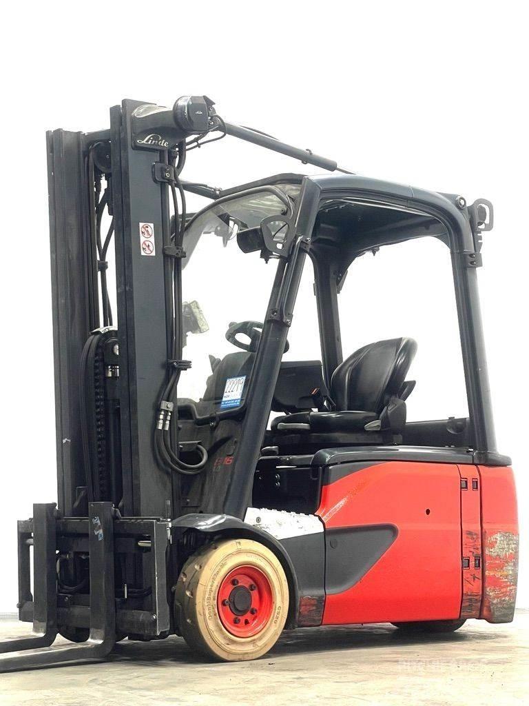 Linde E16L-386-EVO Електронавантажувачі