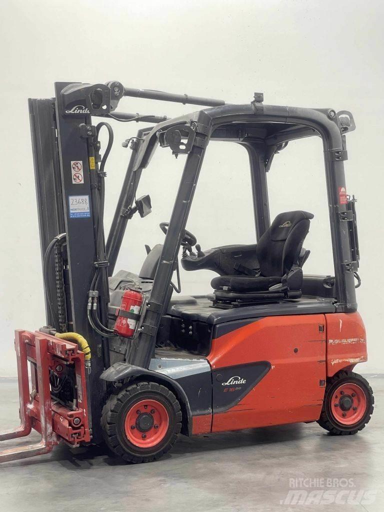 Linde E16P-02-386 Електронавантажувачі
