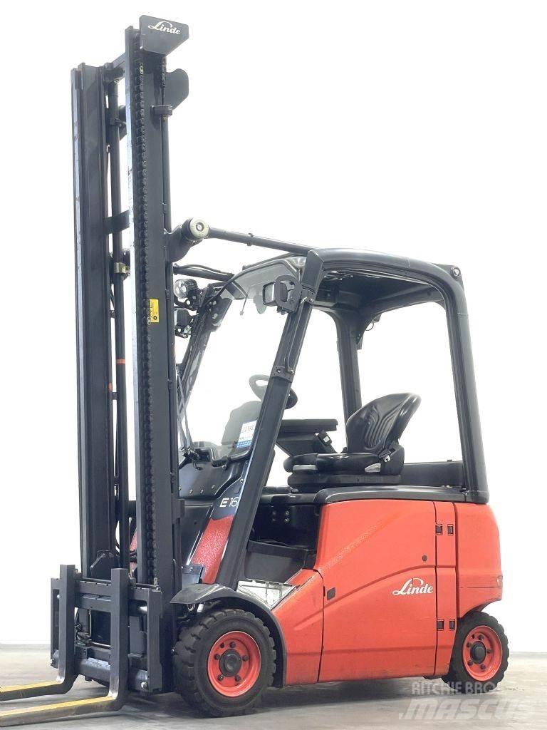 Linde E16PH-01 Електронавантажувачі