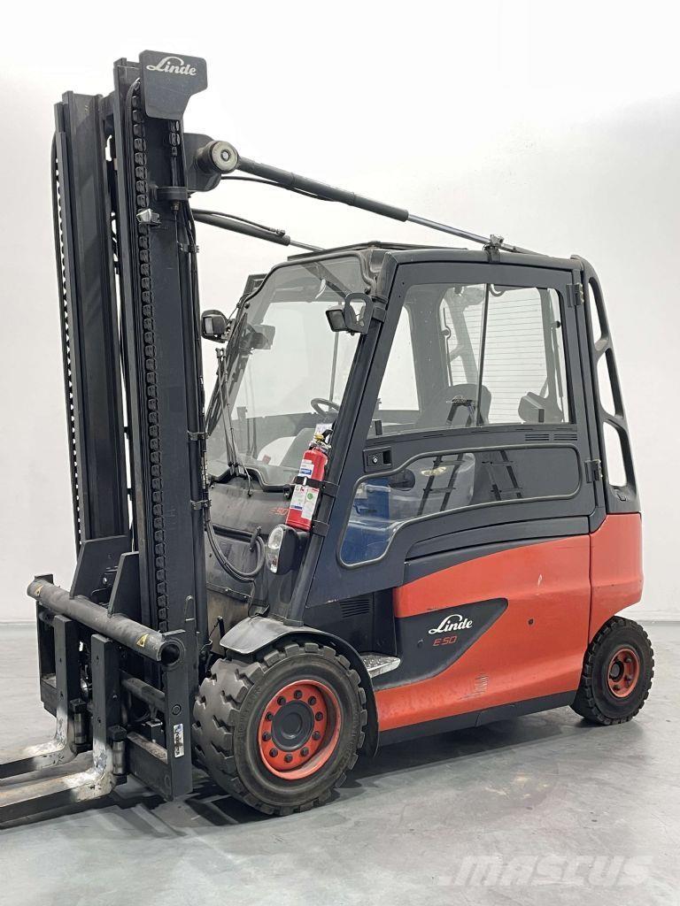 Linde E50HL-01-388 Електронавантажувачі