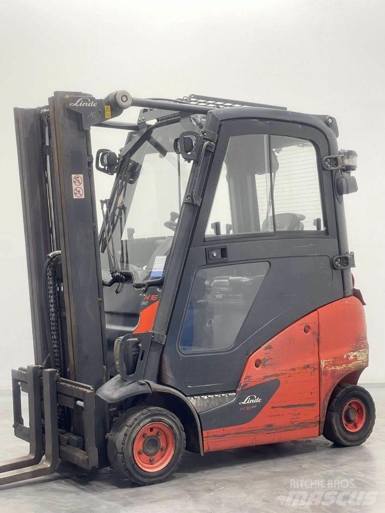 Linde H16T-01-391 Газові навантажувачі