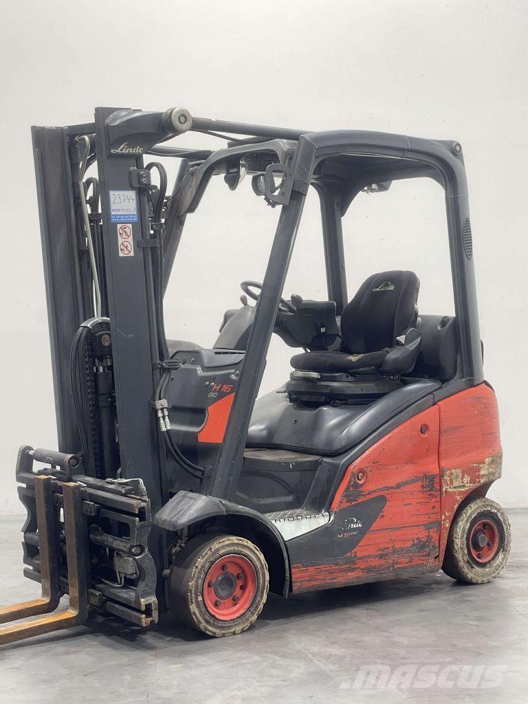Linde H16T-01-391 Газові навантажувачі