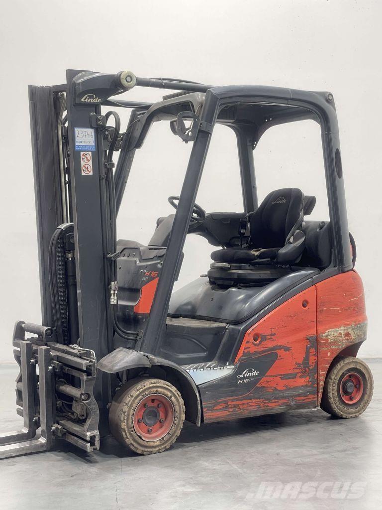 Linde H16T-01-391 Газові навантажувачі