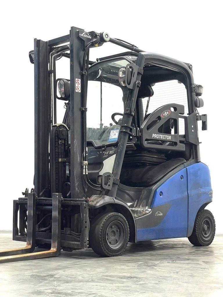 Linde H16T-391-EVO Газові навантажувачі